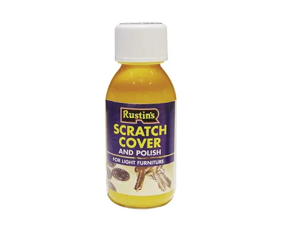 Rustins Cire à bois réparatrice légère 125ml - Réparation de rayures sur bois