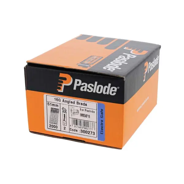 Timco - Clavos Brad Paslode y Gas - Calibre 16 x 51 mm (2BFC)