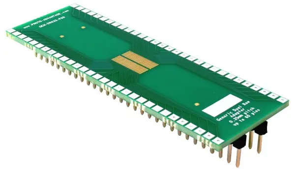 Dual Row 0.35mm Pitch 60-Pin to DIP-60 Adaptor