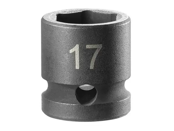 Facom 6-Point Stubby Impact Socket 1/2in Drive, 17mm