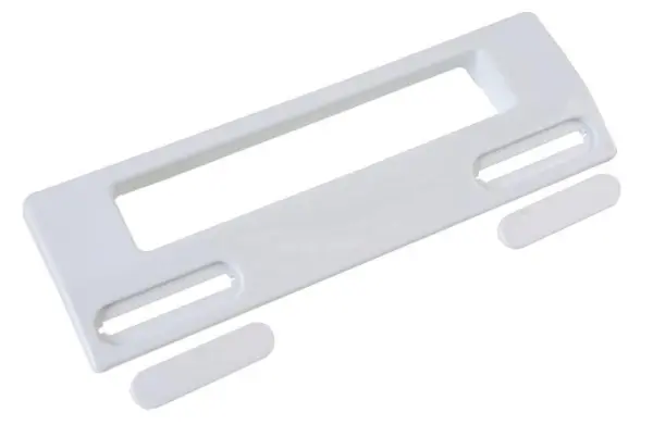 HiLo 범용 흰색 냉장고 문 손잡이 - 187x65x17mm