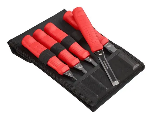 Hultafors EDC Chisel Set, 5-Piece, Japanese Steel