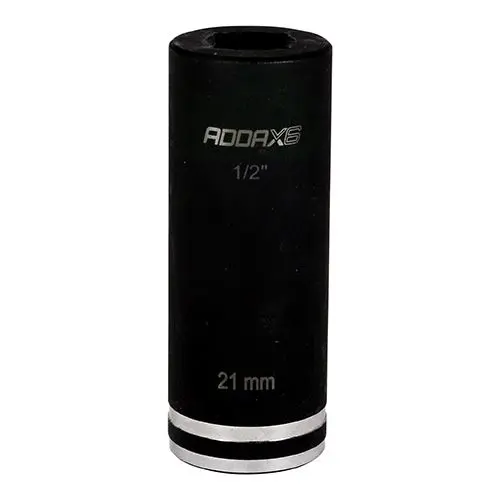 Timco 1/2-Inch Drive 21mm Impact Socket, Hardened Steel, 78mm