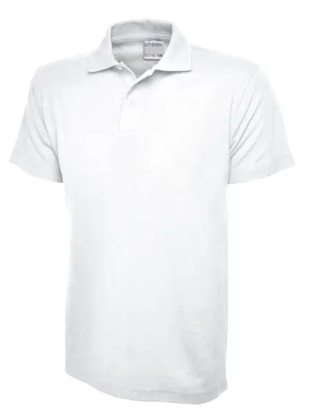 Uneek Unisex Ultra Baumwolle Polo-Shirt für Kinder - 100% Ringgesponnene Kammg.