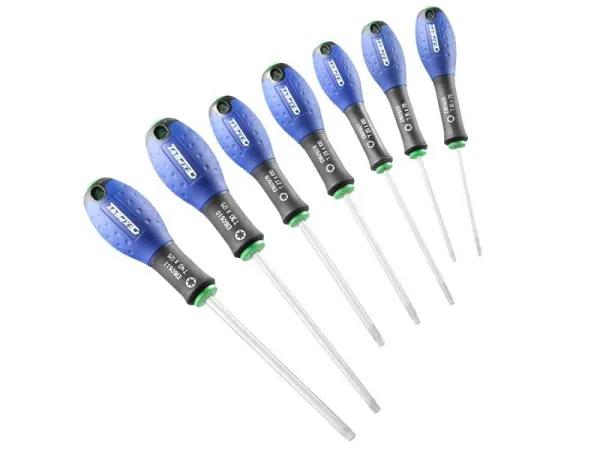 Expert 7-Piece Torx Screwdriver Set in Chrome Vanadium Steel