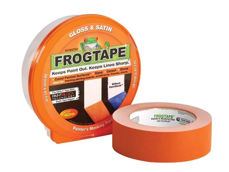 Shurtape 36mm x 41.1m FrogTape Gloss & Satin Painters Tape
