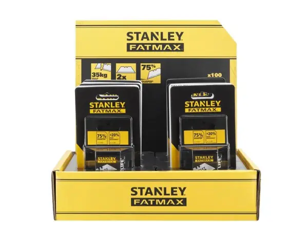 STANLEY FatMax Heavy-Duty Blades - Dispenser of 100