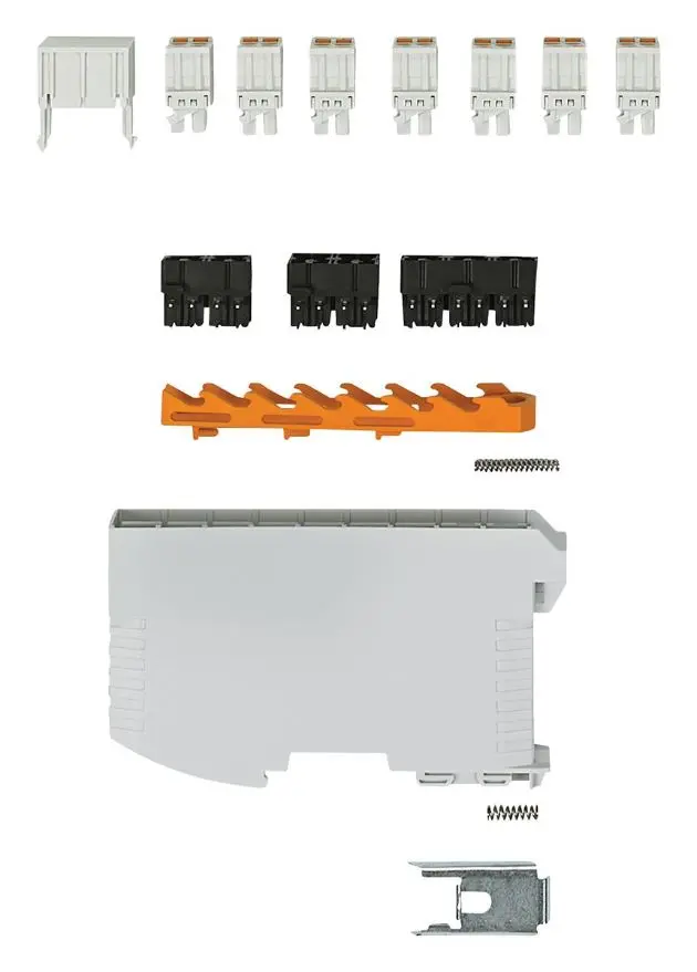 PHOENIX CONTACT DEV-KIT ME-IO Polyamide DIN Rail Enclosure, 113.3x77x18.8mm