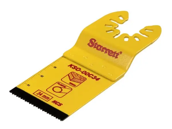 Starrett Plunge Schneidmesser KSO-00C34 für Multitool, HCS