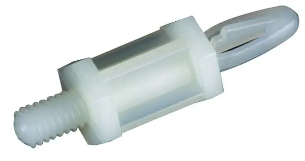 DURATOOL Soporte para PCB, Nylon 6.6, 12.7mm, M4, Pack de 50