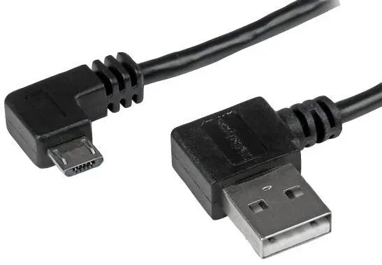 STARTECH - Kabel Micro USB dengan Penyambung Sudut Kanan, 1m