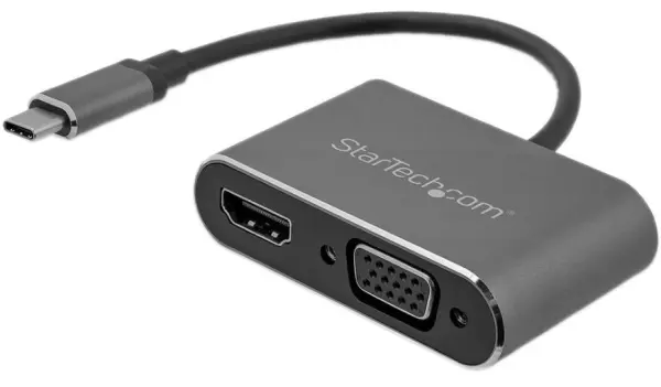 STARTECH Adattatore USB-C a HDMI & VGA - Adattatore Display 2-in-1