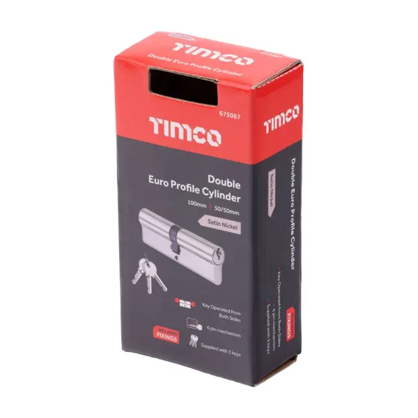 Timco Cylindre Double Euro SN 100 (50/50)