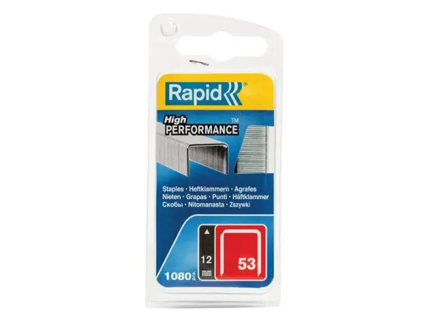 Rapid - 53/12B 12mm Staples Bergalvani (Pek 1080)