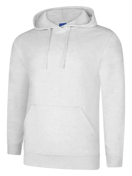 Uneek Unisex Deluxe Hooded Sweatshirt - Βαμβακο/Πολυεστέρας (Ash, 2XL)
