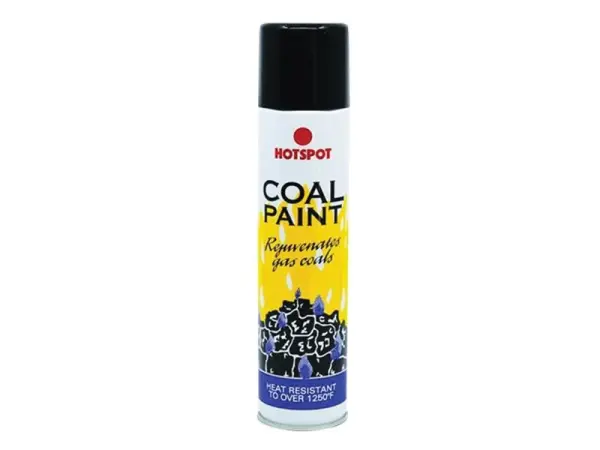 Hotspot Tinta para Carvões, 300ml, Acabamento Mate para Carvões de Lareiras a G