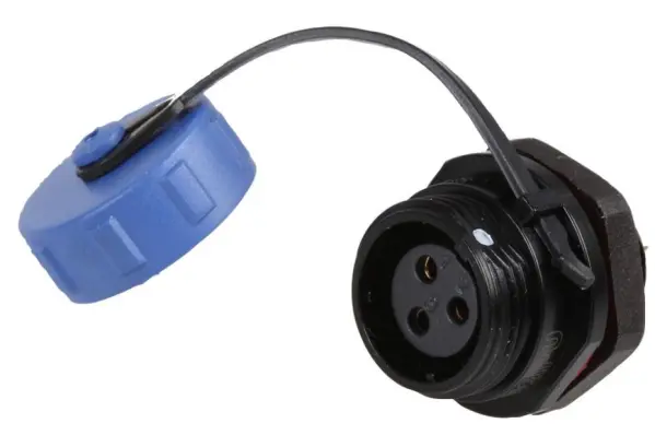 PRO ELEC 3-Pole IP68 Panel Mount Socket, 250V 13A