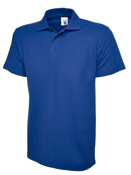 Uneek Polo Activo Unisex 50% Algodón 50% Poliéster, Royal, 5XL