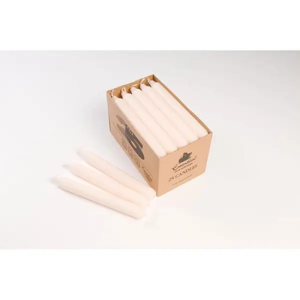 Essential 7 Hour Candles Ivory 25 Pack
