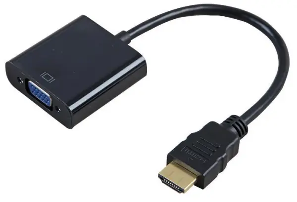 Adaptateur HDMI vers VGA PRO SIGNAL avec audio et alimentation USB