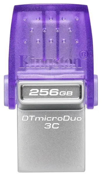 Kingston DataTraveler microDuo 3C Dual USB Flash Drive 256GB