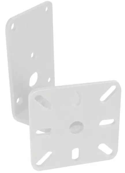W Audio Wall Mount Bracket for Speakers, White, 25kg