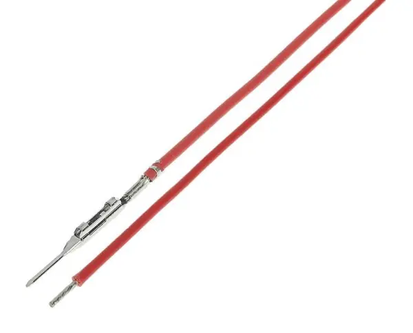 Squba Pre-Crimped Flying Lead, 1.8mm Pin to Bare End, 22 AWG, 150mm