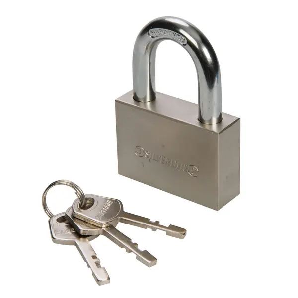 Silverline - Kunci Padlock Keluli - 60mm