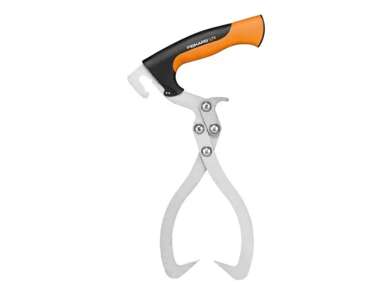 Fiskars WoodXpert™ 통나무 집게, 오렌지 소프트그립 핸들, 693g
