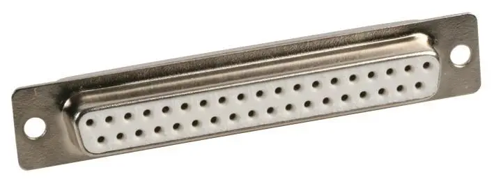 MULTICOMP Pro 37pin D-Sub konektor na DPS, pozlacené kontakty