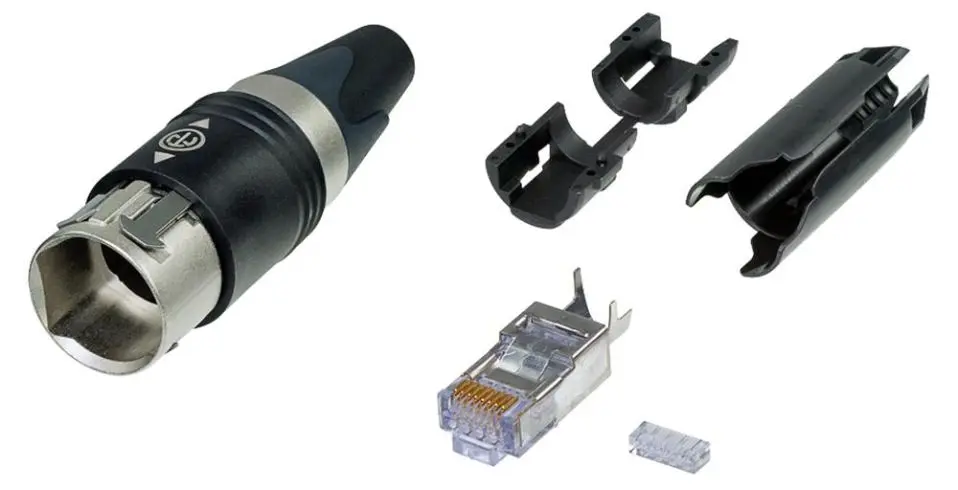 NEUTRIK Ethercon Plug, Self Assembly, CAT6, IP65