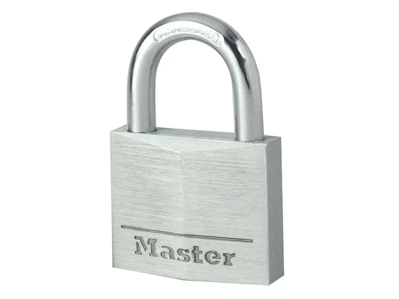 Master Lock アルミニウム製 30mm パッドロック 4ピン