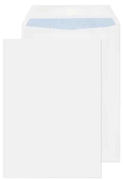 Pocket Self Seal Envelopes White C5 229x162mm 90gsm (Pack of 500)