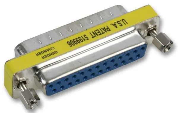 PRO SIGNAL 25-Pin D Port Saver, Male to Female