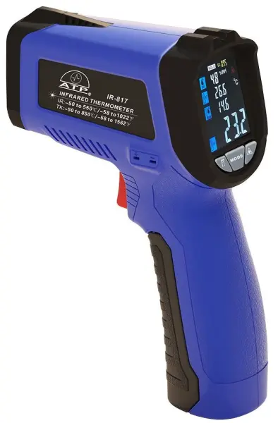 ATP IR-817 Infrared & K-Type Thermometer with Humidity