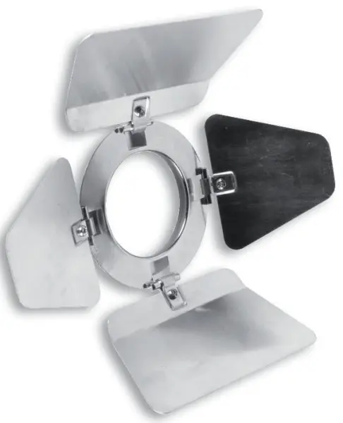 PAR16 Barn Door for Birdie Fixtures, Polished Finish