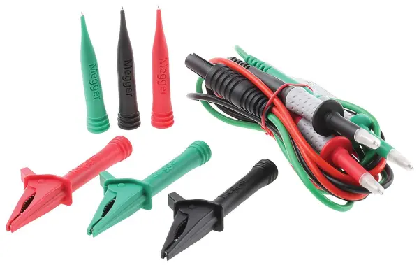 MEGGER 3-Wire Test Lead Kit 1.2m