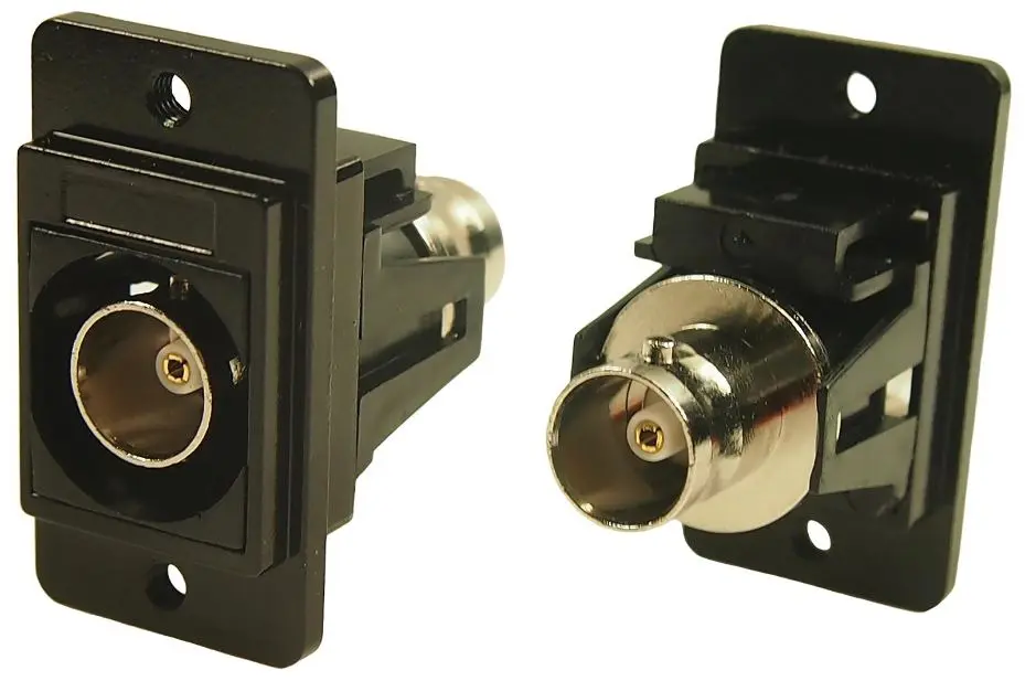 CLIFF ELECTRONIC COMPONENTS - Dual Entry Slim BNC Feedthrough-Steckverbinder, 1