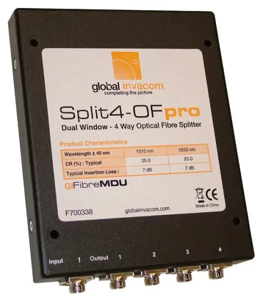 GLOBAL COMMUNICATIONS - Pembahagi Fibr Optik 4-Hala