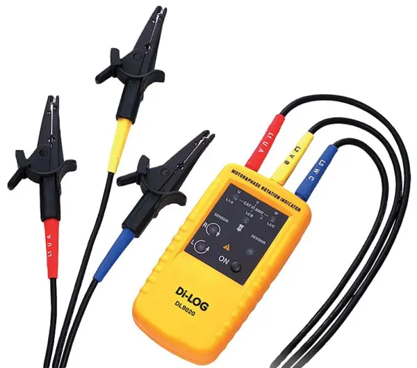 DI-LOG DL9020N Non-Contact Phase & Motor Rotation Tester, 400V