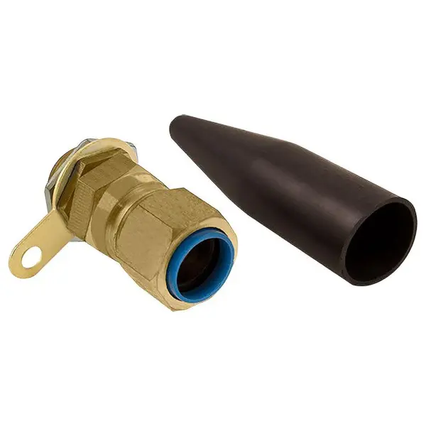 CW Armoured Industrial Brass Cable Gland, IP65, 20mm, Pack of 2