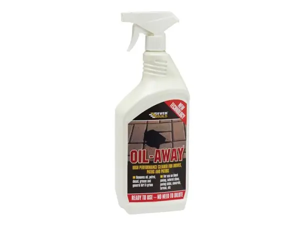Everbuild Sika Oil-Away - Nettoyant professionnel pour taches d'huile, 1 litre