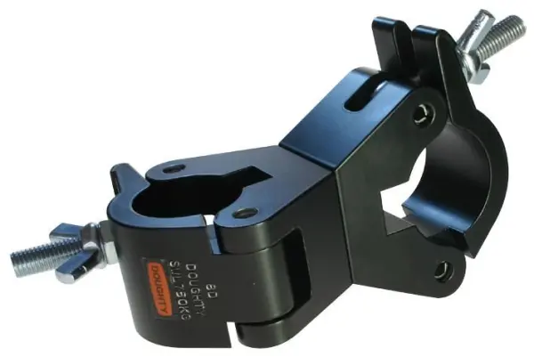 DOUGHTY Acoplador Fijo de 90°, Aluminio, 750kg Carga Máxima