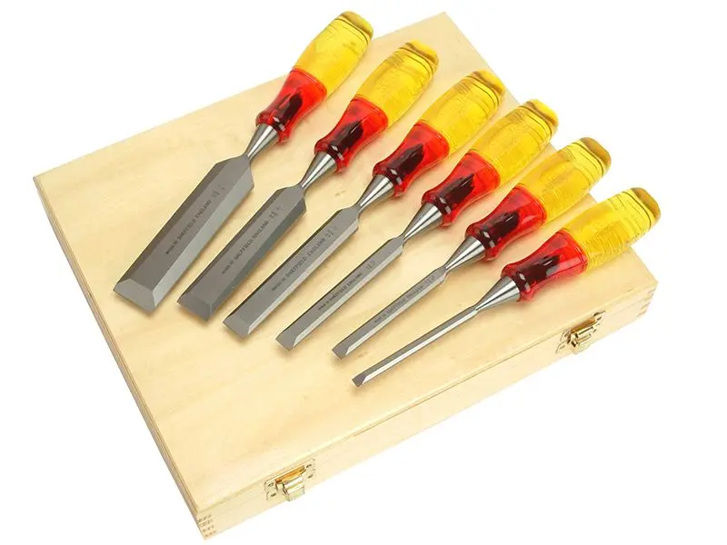 IRWIN Marples M373 Bevel Edge Chisel Set, 6-Piece