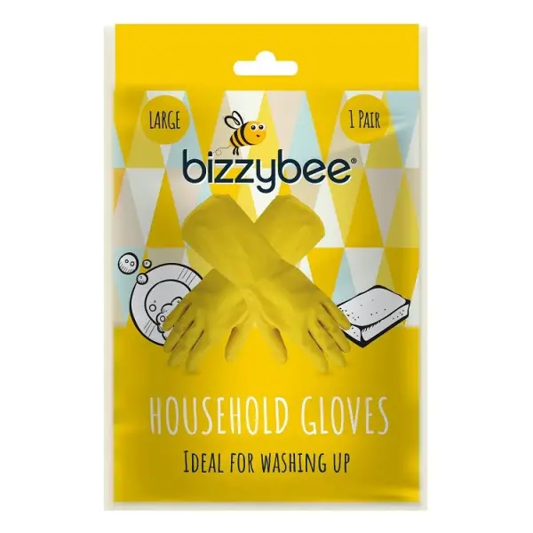 Bizzybee Household Gloves, Large