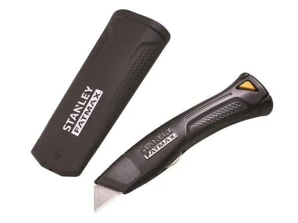 STANLEY FatMax Faca de Lâmina Fixa com Cinto e 10 Lâminas