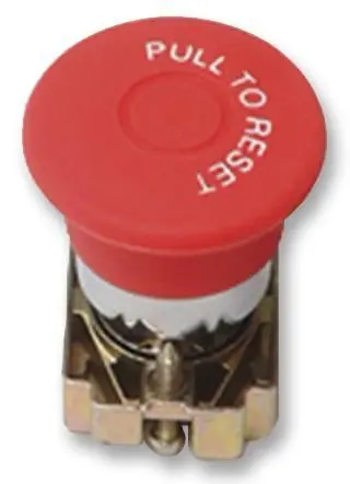 RAAS Tlačítko nouzového zastavení 22mm Push/Pull, IP65