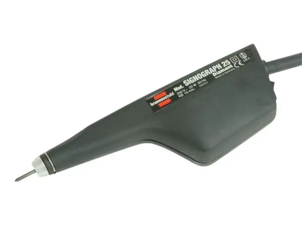 Brennenstuhl Kit de Grabado con Punta de Diamante 25W, Modelo 1500763
