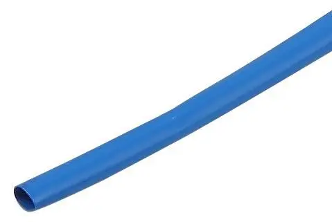 PRO ELEC - 2:1 Normal Wall Heat Shrink Tubing, 1.2m - Blue 9.5mm