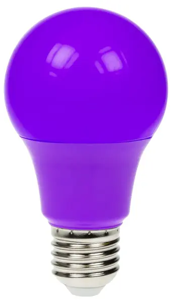PRO-LITE 6W LED GLS ES/E27 Dimmable Light Bulb - Purple